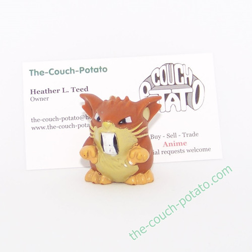 Pokemon Raticate Kid Figure Bandai Pokekid